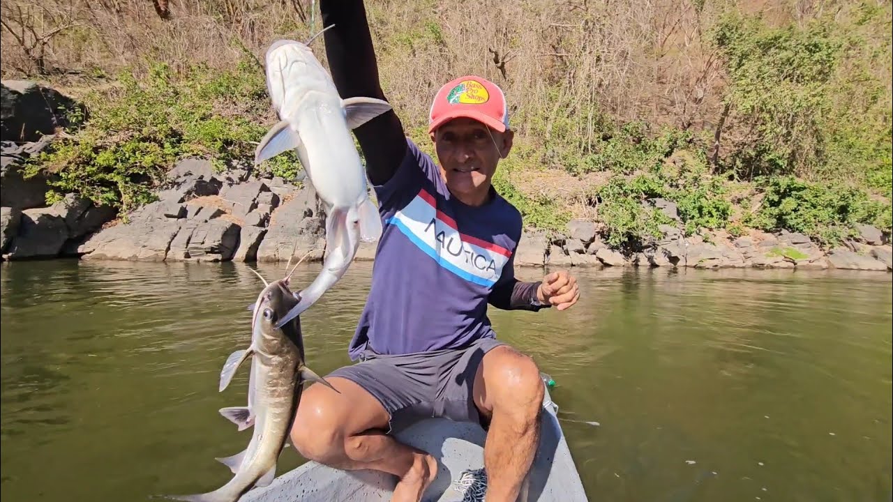 Que suerte tiene Don jose pesca bagres para las tortas de semana santa 