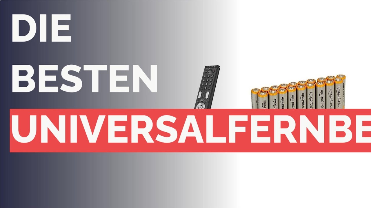 Die 10 besten Universalfernbedienung