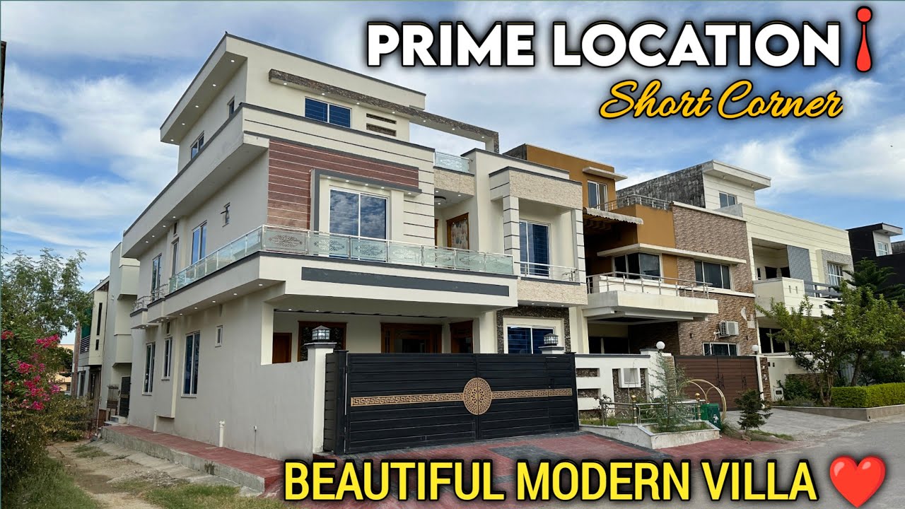 10 Marla Corner (DREAM MEHAL) SAPNA House For Sale CDA Sector G-13 Islamabad