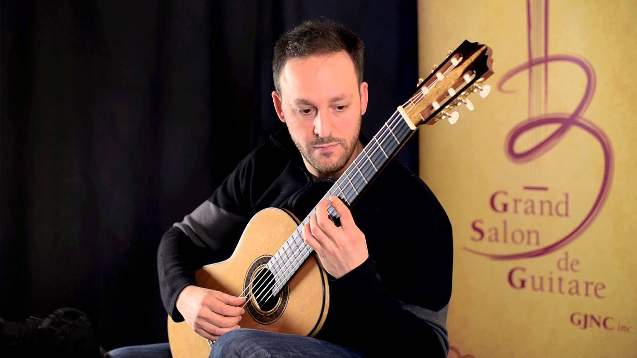 Albeniz/Mallorca performed on 5 guitars at the Grand Guitar Salon