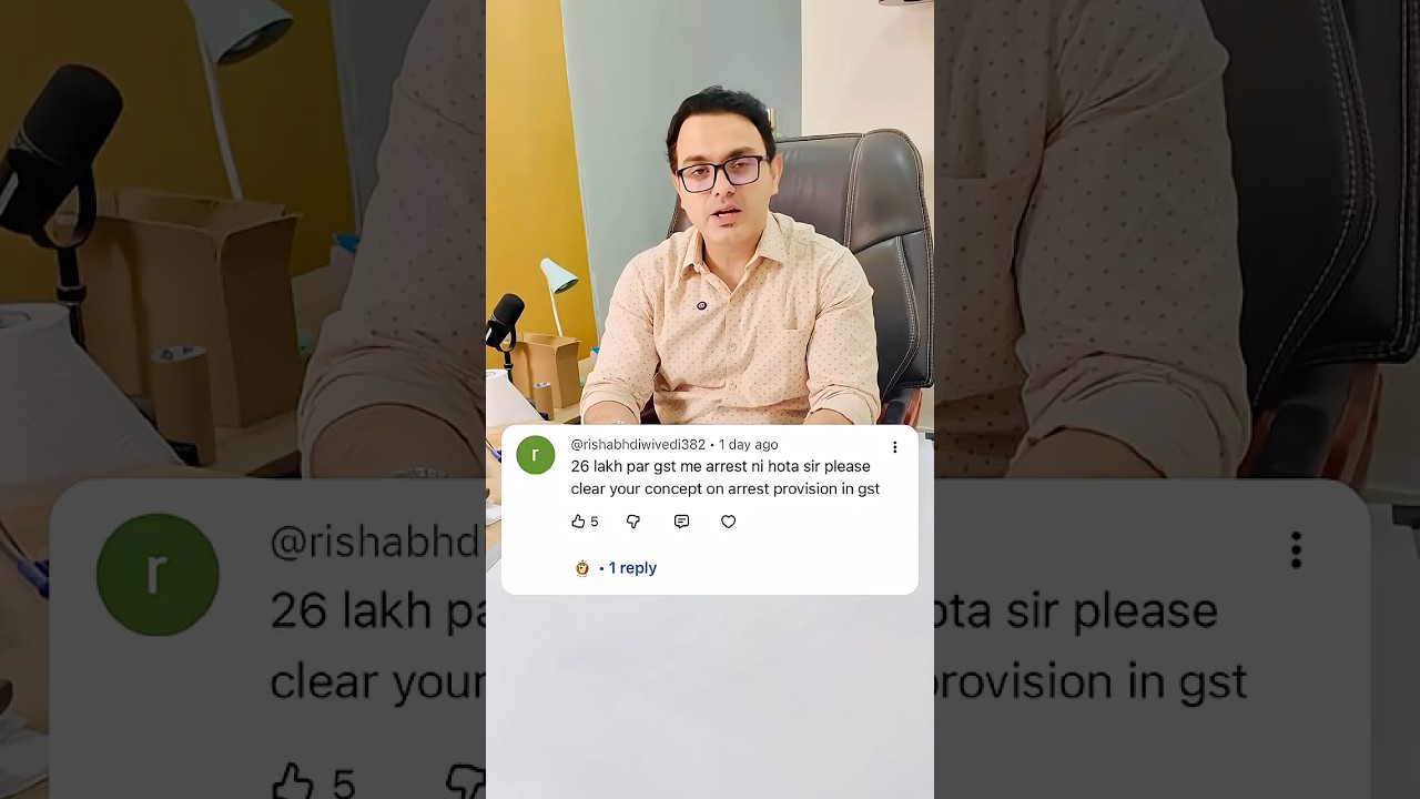 GST Fraud Mein Jail Kab Hoti Hai? ₹1 Crore Se Neeche Sach Kya Hai | Section 132 Explained