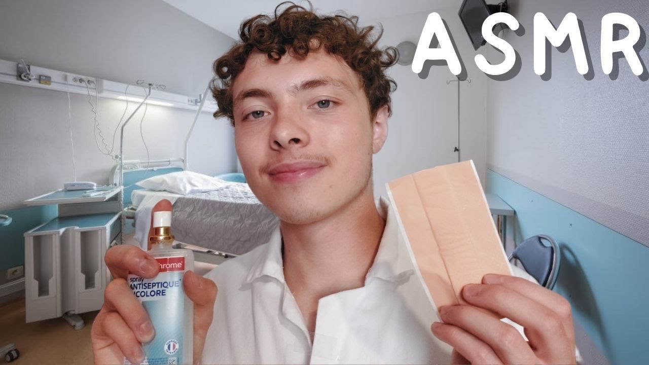 ASMR FR: Roleplay👨‍⚕️Médecin je soigne ta plaie👨‍⚕️