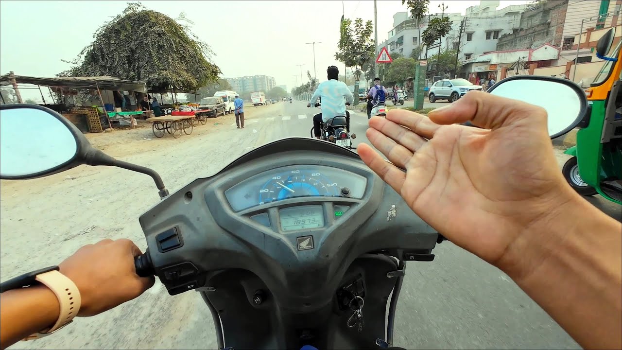 Same Road, Different Vibe 🌄 | POV Ride Activa | VAdventure