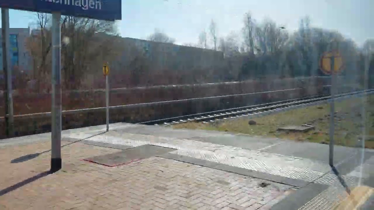 Zugfahrt Warnemünde - Lütten Klein
