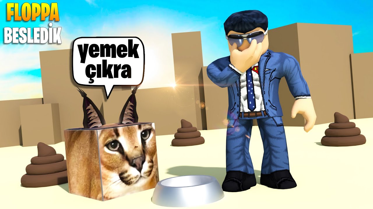 🐾 Floppa Sahiplenip Besliyoruz! 🐾 | Raise a Floppa | Roblox Türkçe