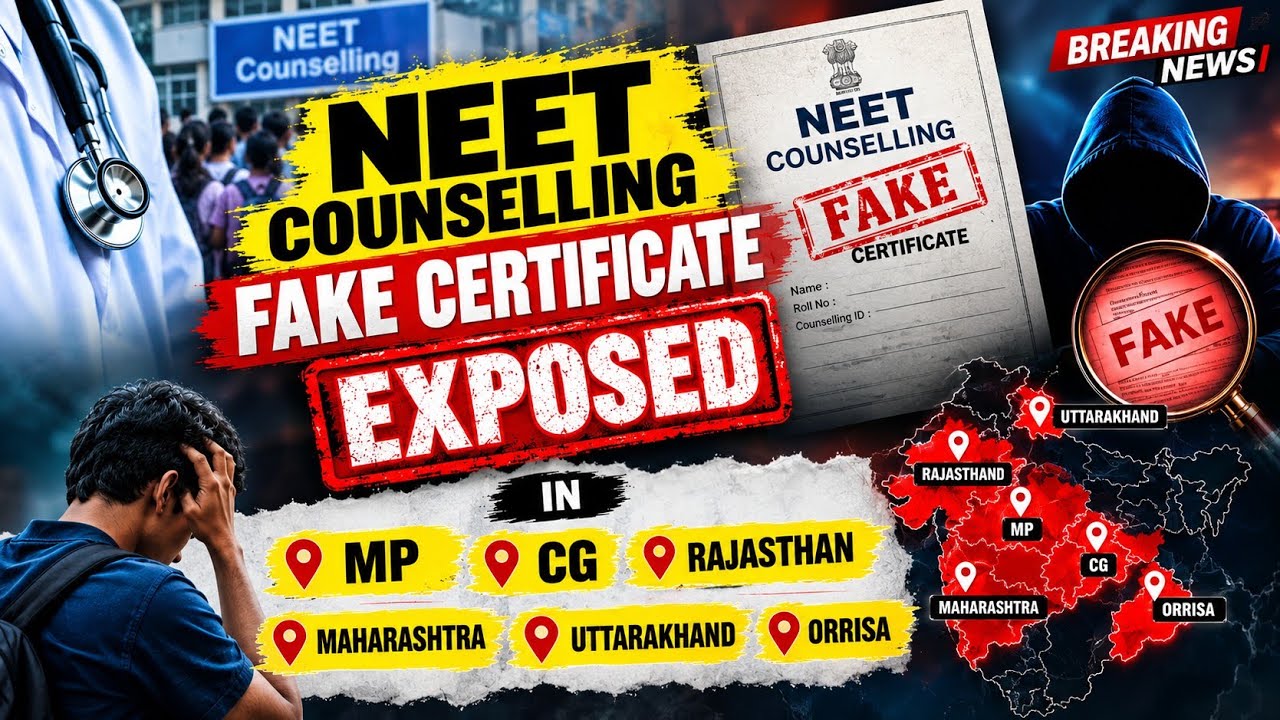 NEET COUNCELLING FAKE DOMICILE EXPOSED #neet #neetcounselling #fakecertificates #NEETSCAM #mbbsscam