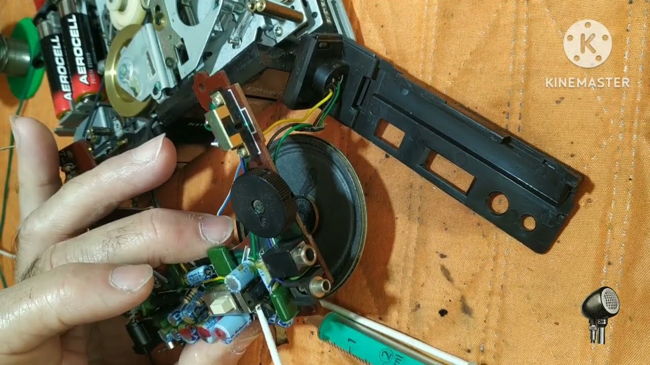 Cassette Sanyo M1150 no se oye nada