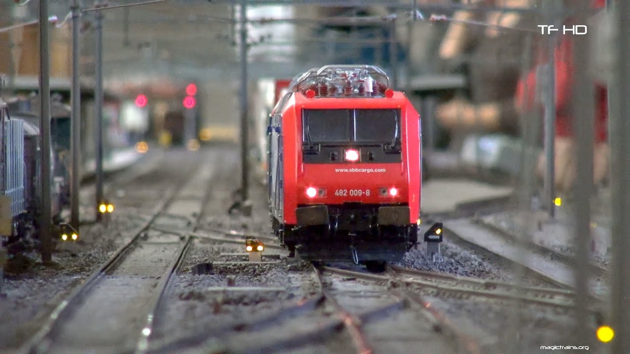 Die riesige Modellbahn des Brugger Modelleisenbahn Clubs -BMC- gigantic model railroad