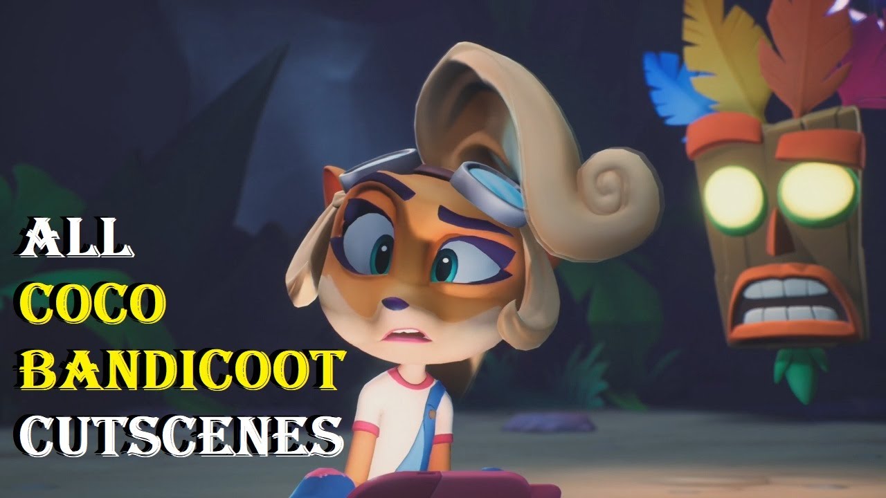 Crash Bandicoot 4 It's About Time ALL COCO BANDICOOT Character Cutscenes (Eden Riegel)