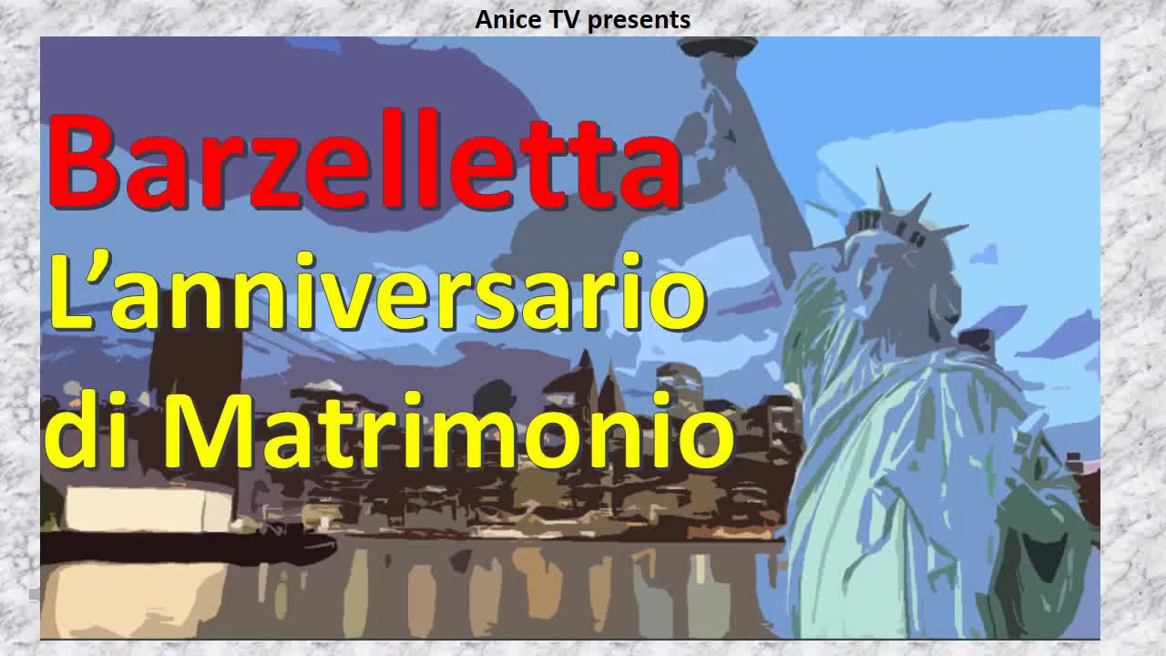 Barzelletta  -  L'anniversario di matrimonio a New York