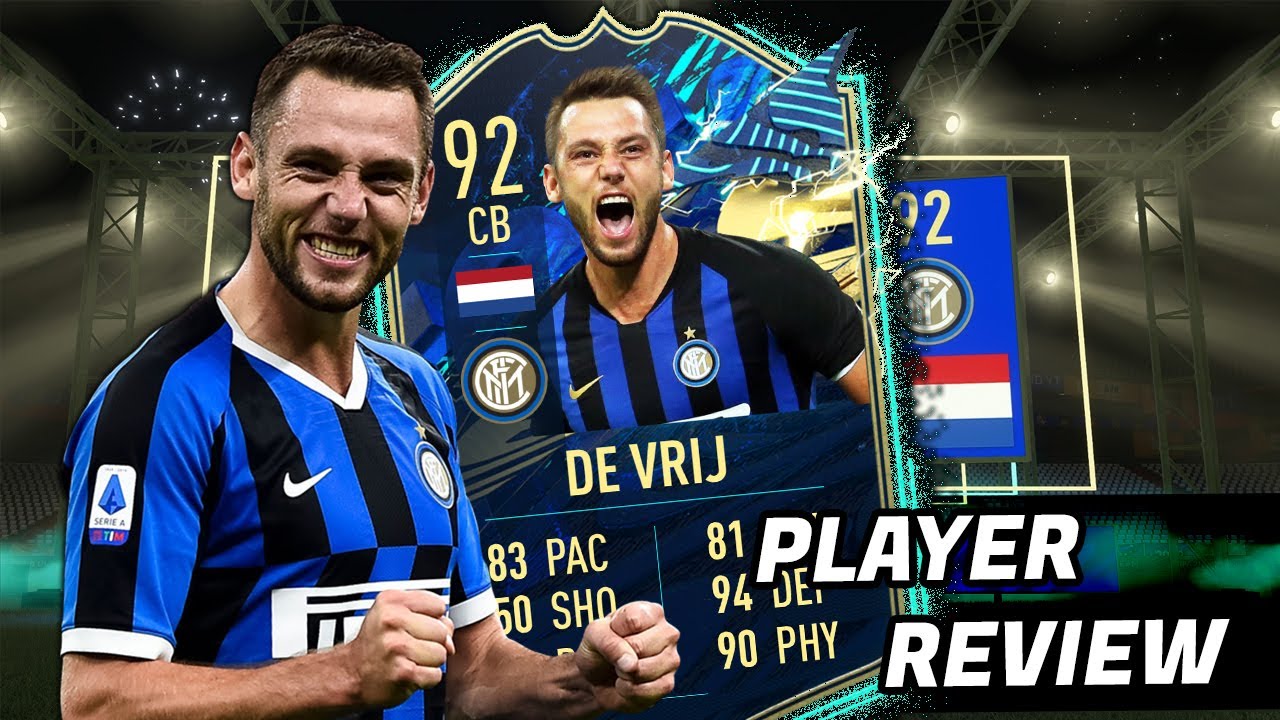 FIFA 21 TOTS DE VRIJ PLAYER REVIEW | 92 RATED DUTCH CHEAP BEAST TOTS DEFENDER REVIEW!!!