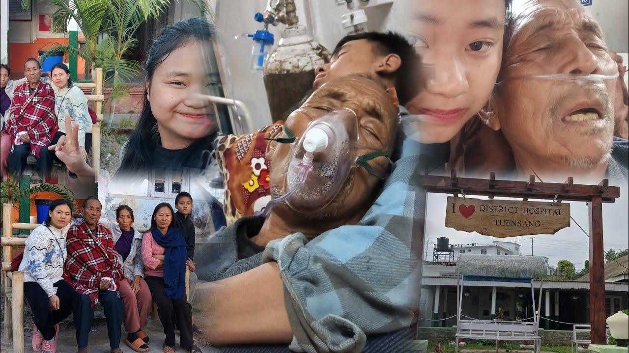 District Hospital Tuensang Town 🏥 lungs cancer breathing problem we need prayer for father in law 🙏.