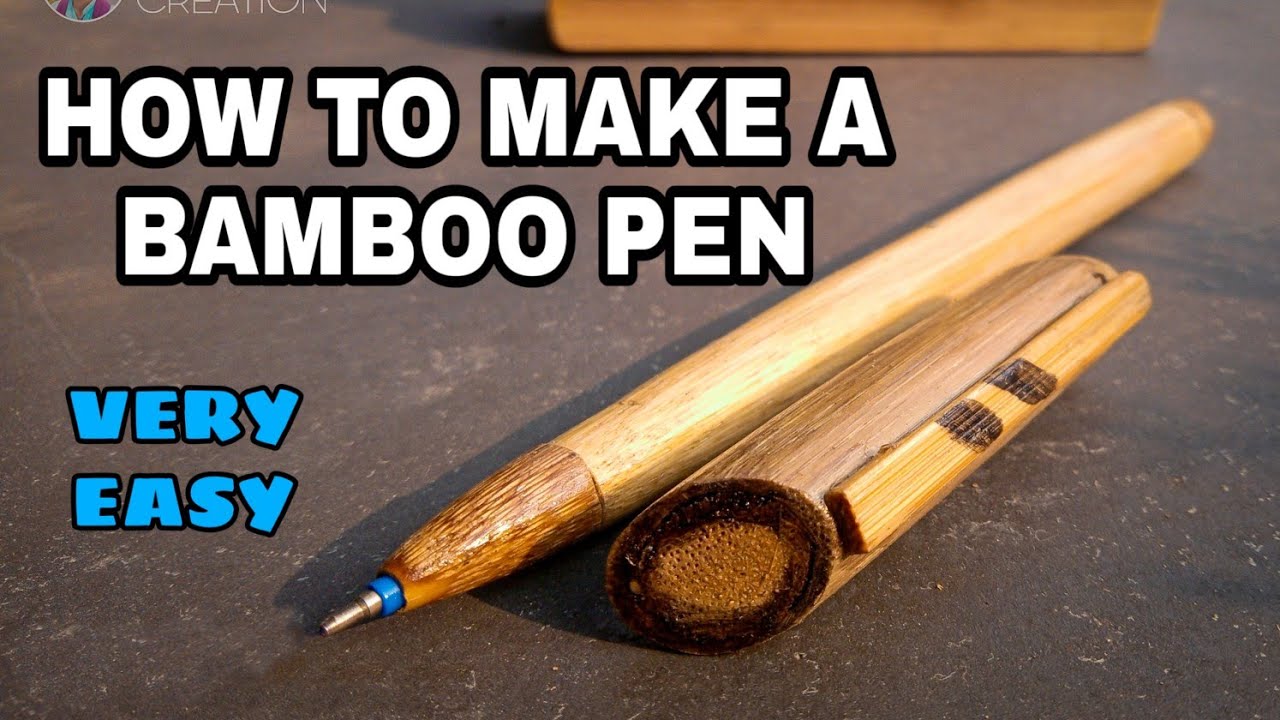 How to make a bamboo pen ? || Very Easy to make || 10 Minute craft .