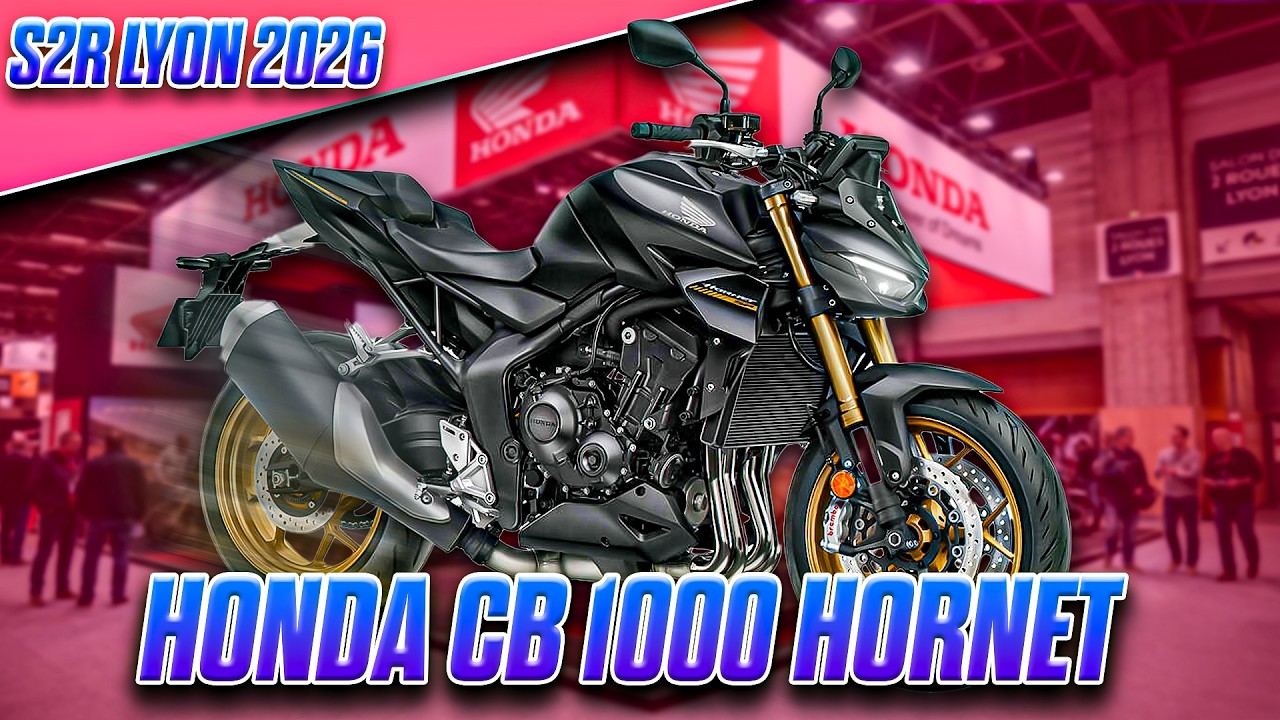 S2R Lyon 2026: La CB 1000 Hornet SP reste la PATRONNE du stand!