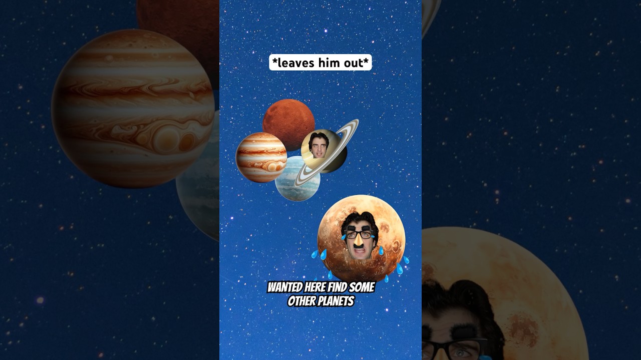When Pluto Isn&rsquo;t A Planet 🤣 #shorts #relatable