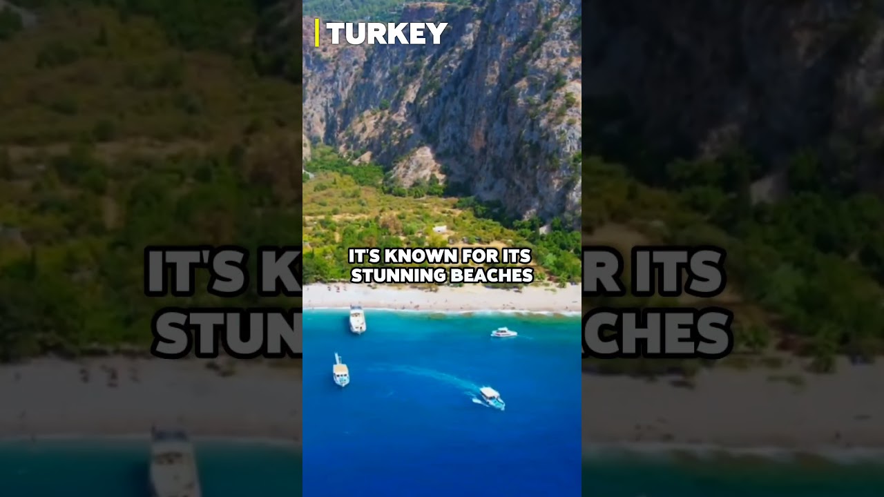 #Fethiye: Nature's Oasis on the Turquoise Coast! #travel #turkey #tour #shorts