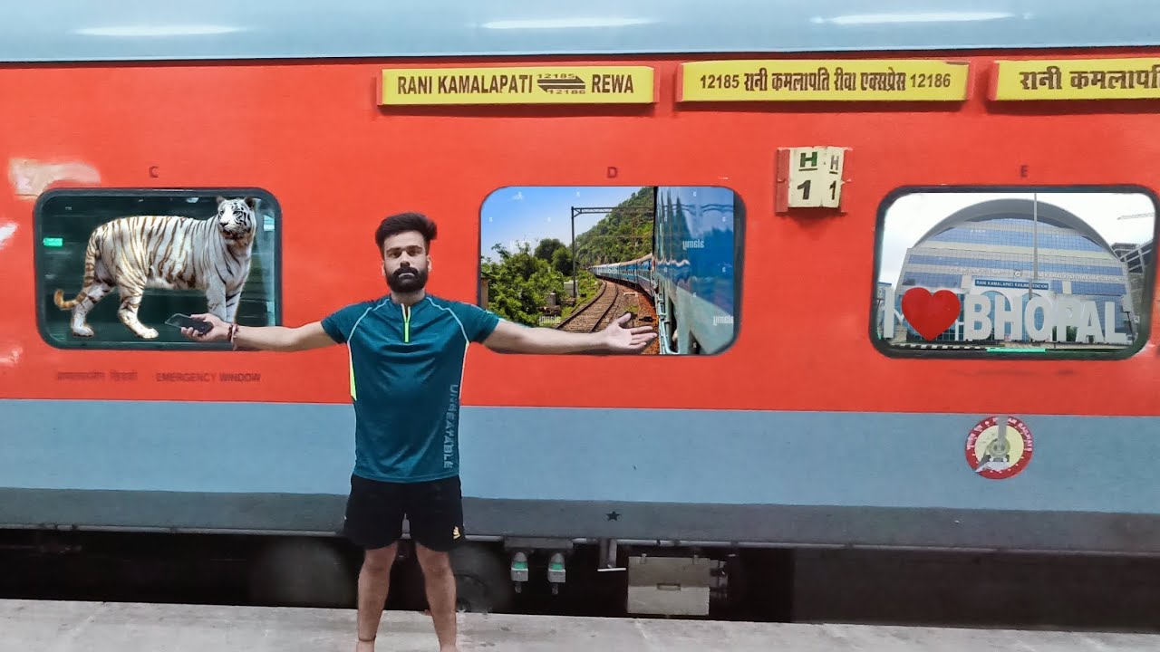 Rewa to bhopal rewanchal express general coach travel vlog #myfirstvlog #travel #train #viralvideo