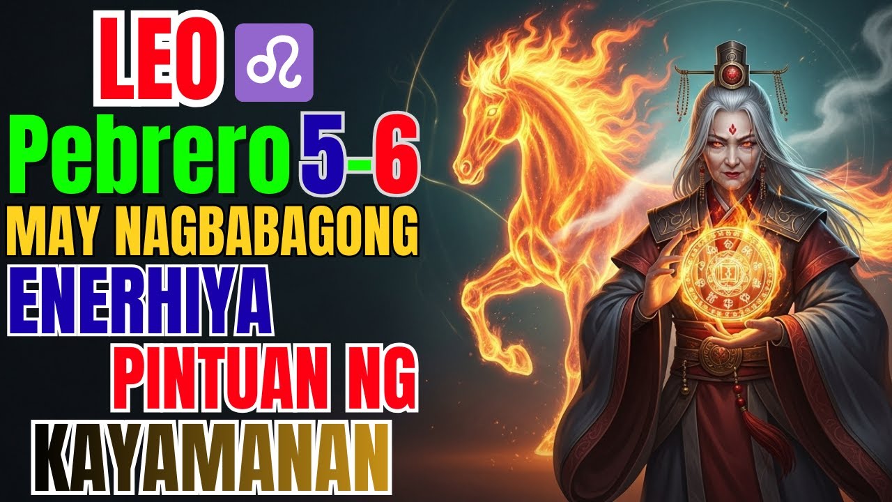 Leo ♌ — Pebrero 6: Ang Enerhiya ng Bagong Simula ay Magbubukas ng Pintuan ng Kayamanan