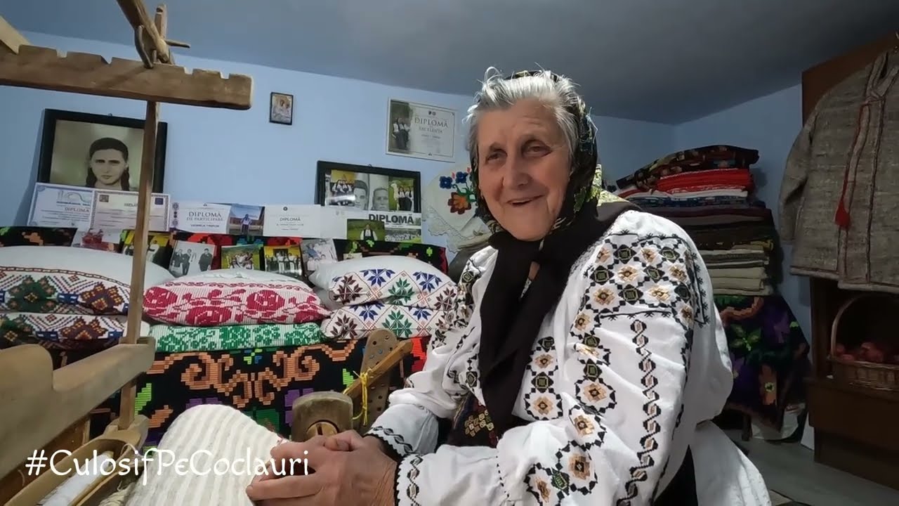 Pe urmele ”Tezaurelor Umane Vii”: acasă la țesătoarea VIORICA TRIPON din NEGRENI, jud. CLUJ (🆕2022)