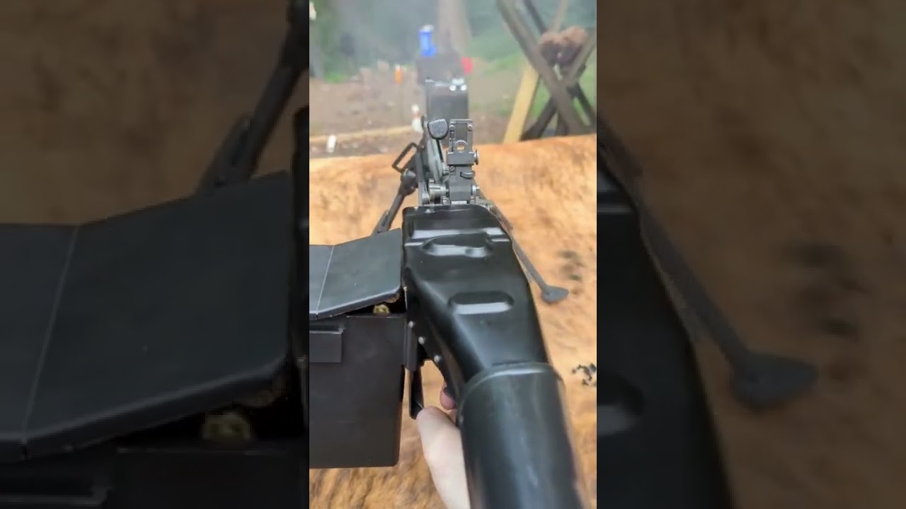 Shooting on an M60e4 Mod 0