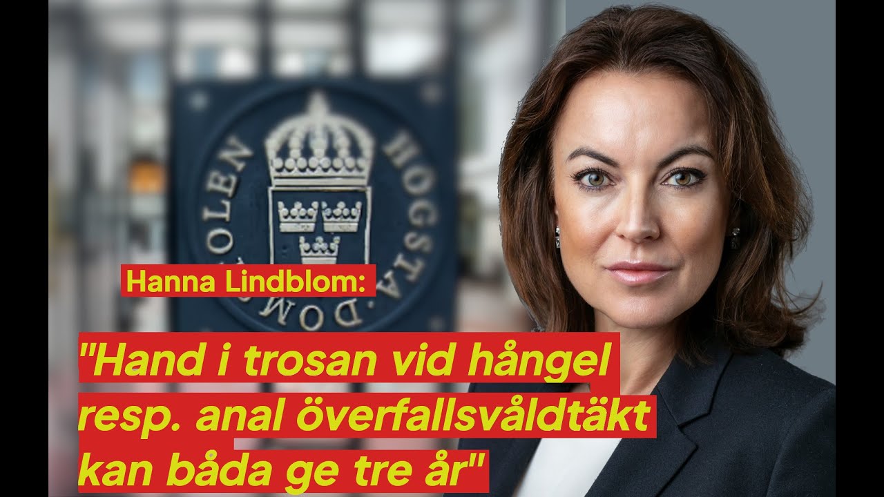Hanna Lindblom: Låt mig berätta hur det ser ut i rättssalen