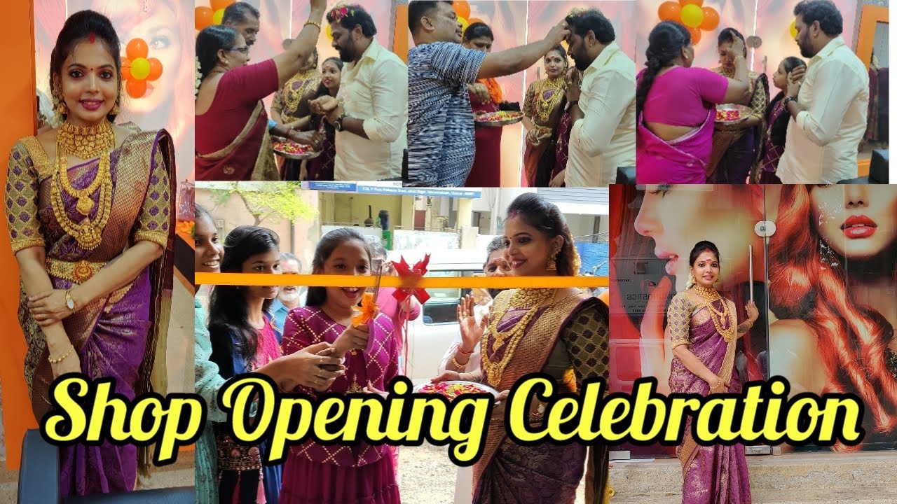 Shop Opening Celebration| kannan❤️bhagavathy | Akshaya 🥰