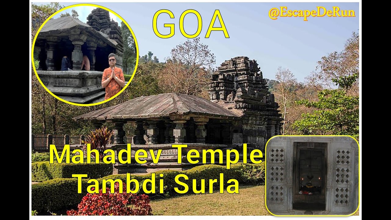 TambdiSurla I Kadamb ShreeMahadevTemple Goa I 12thCentuaryTemple I October 2025 #mahadevtemple #goa