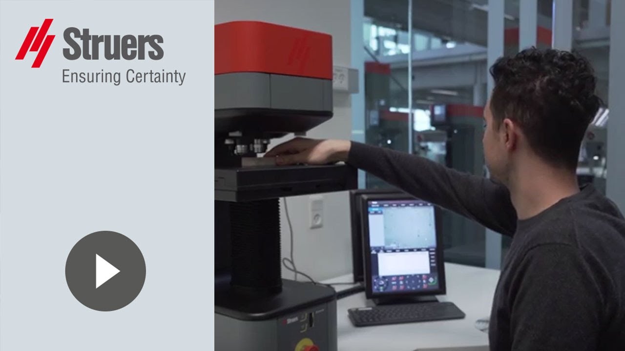 Learn about hardness color map for your metallographic hardness testing