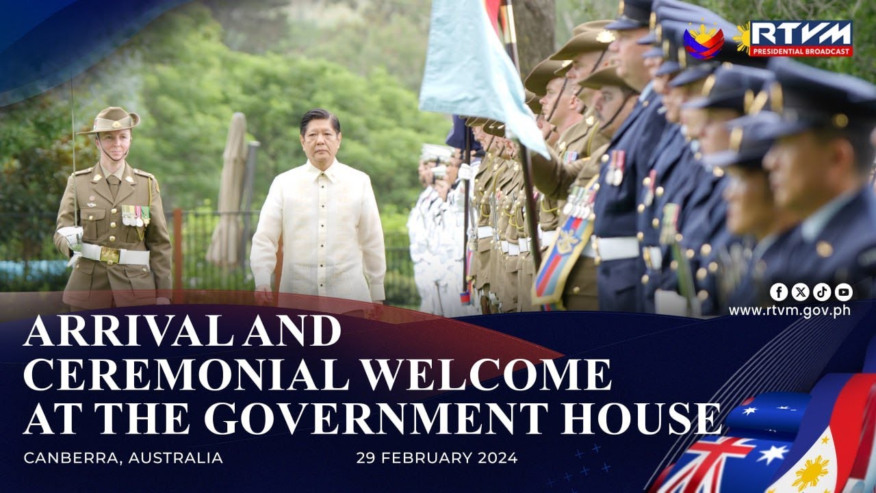 Arrival and Ceremonial Welcome at the Government House 02/29/2024