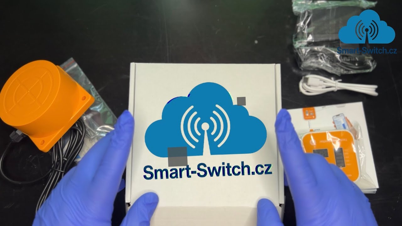 🔵 SMART-SWITCH.CZ - Ultrasonický senzor hladiny kapaliny s displejem