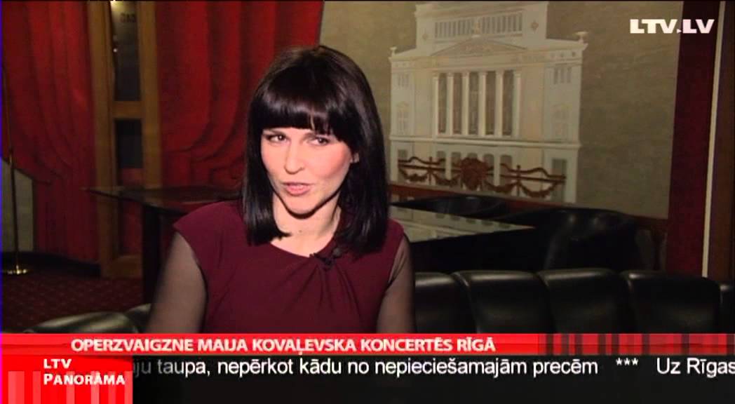 Operzvaigzne Maija Kovaļevska koncertēs Rīgā