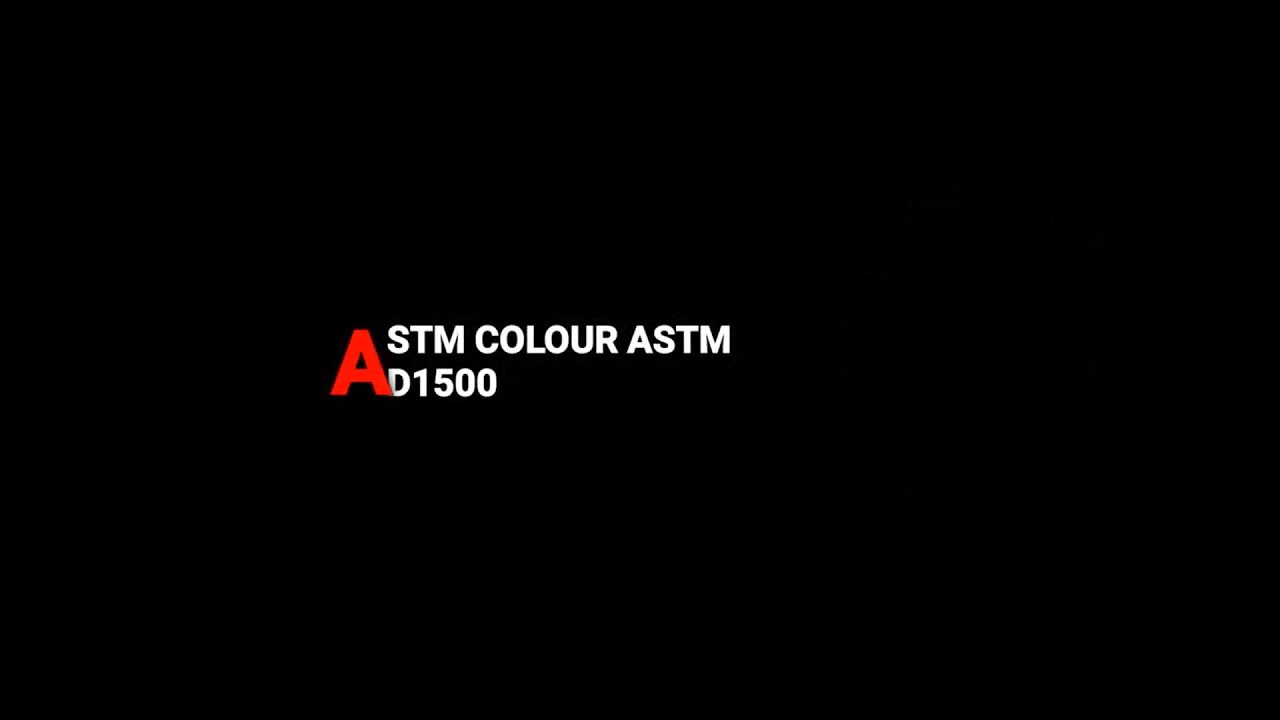 VIDEO PRAKTIKUM PRODUK MIGAS | ASTM COLOUR D1500