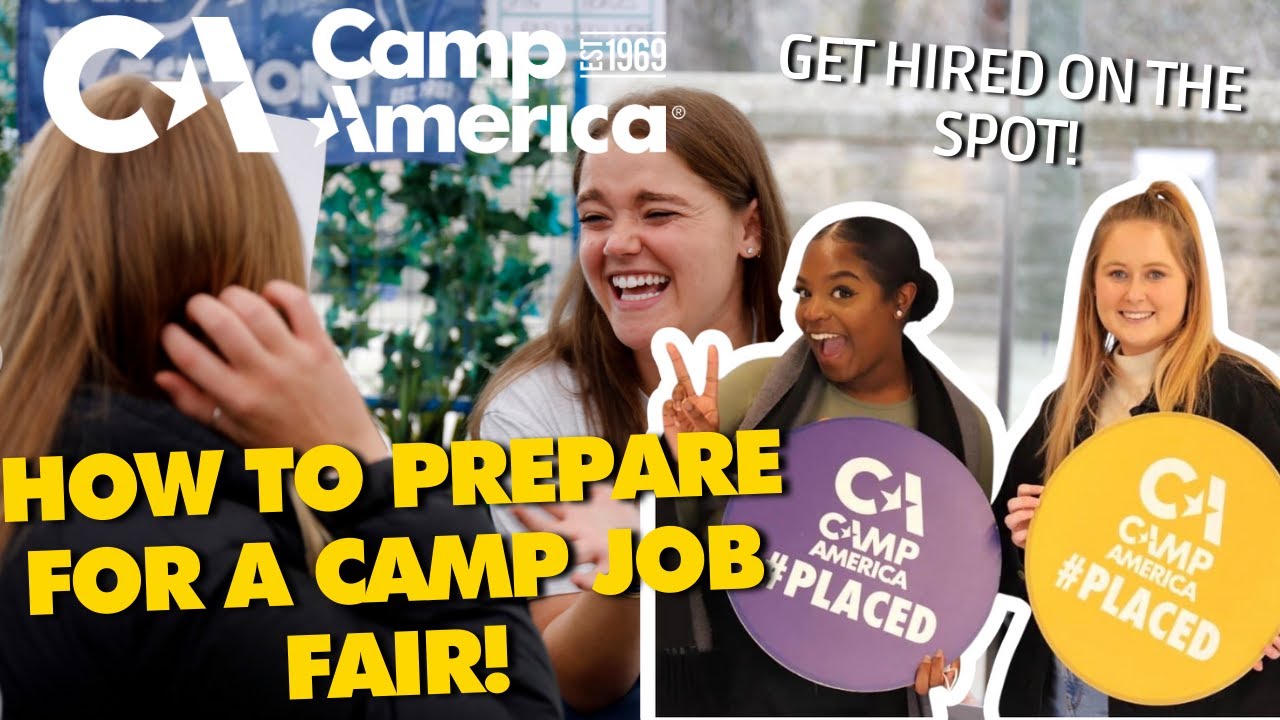How to get prepared for a camp Job fair | Camp America