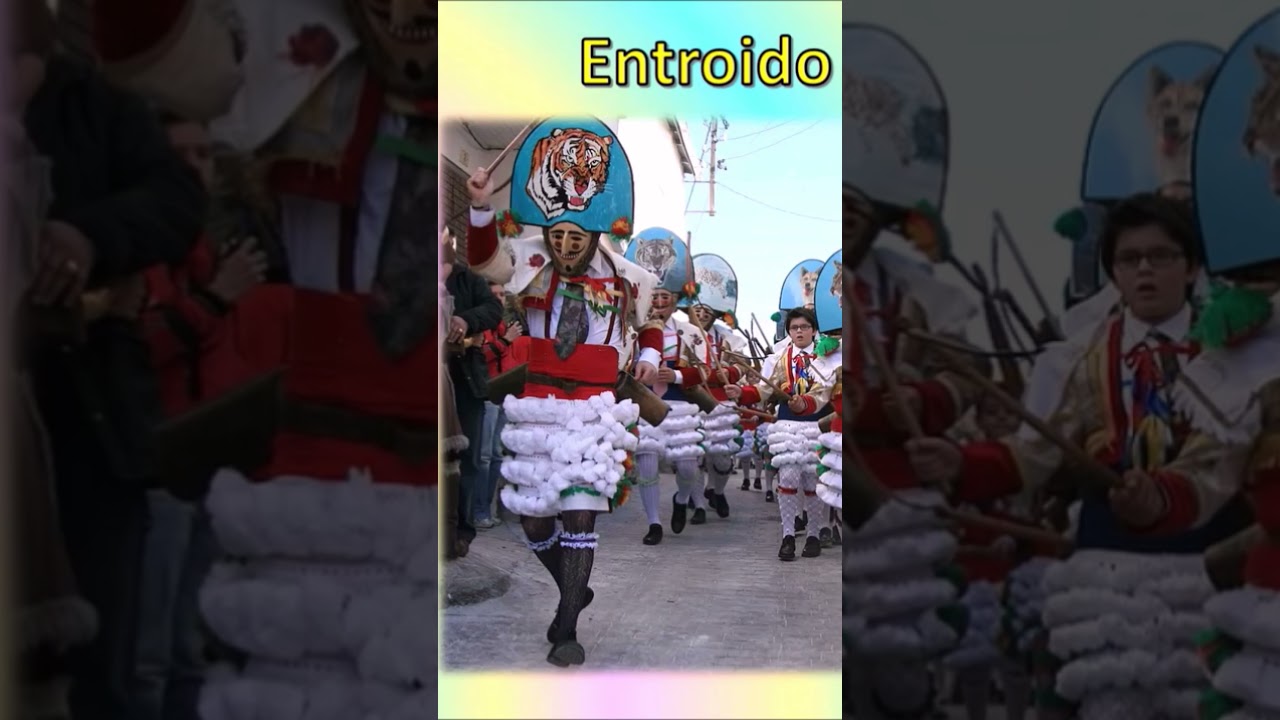 El Entroido de Laza 🇪🇸 Spain&rsquo;s Wildest Carnival Tradition! #shorts