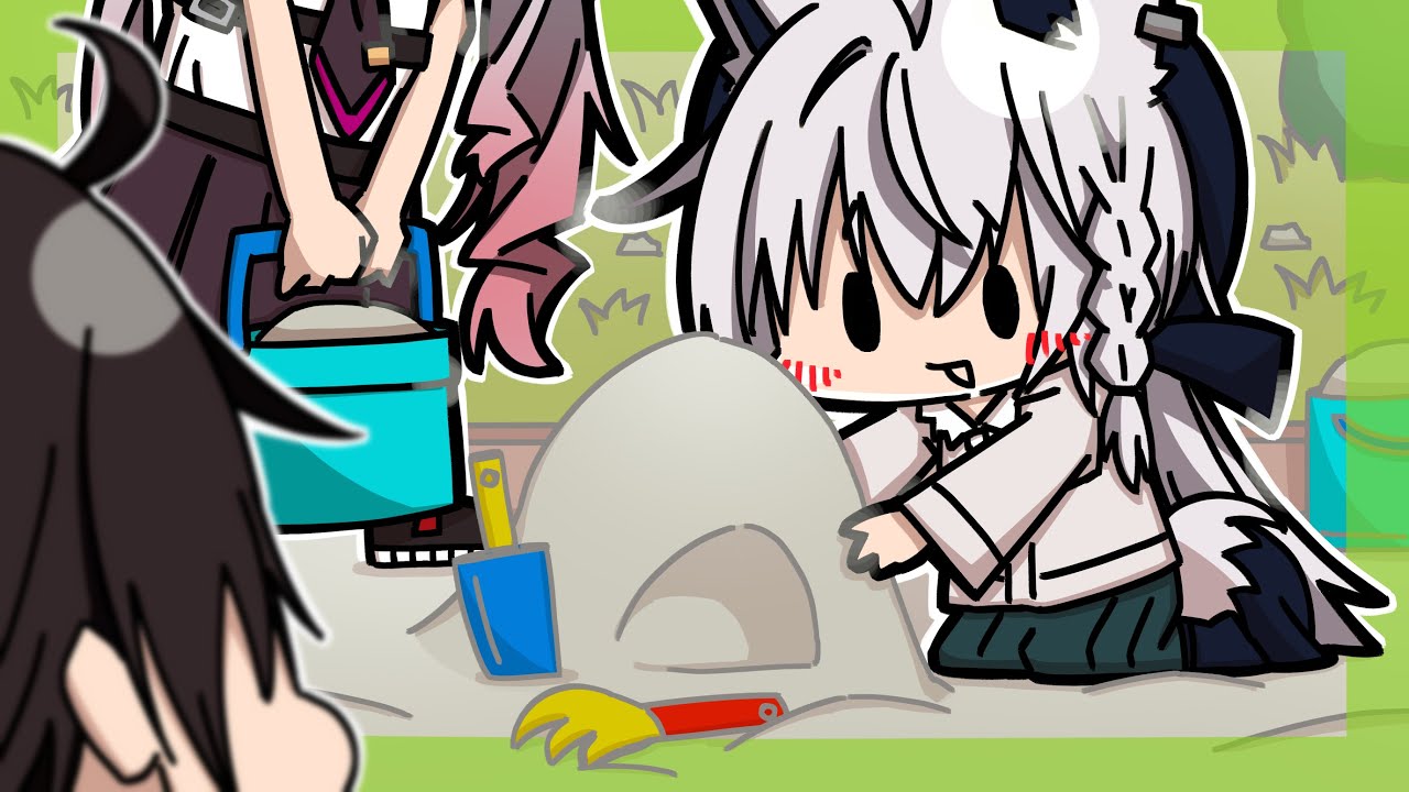 MioMama has a variety of parenting styles.【Animated Hololive/Eng sub】【Mio/Polka/Ayame/Fubuki/Subaru】