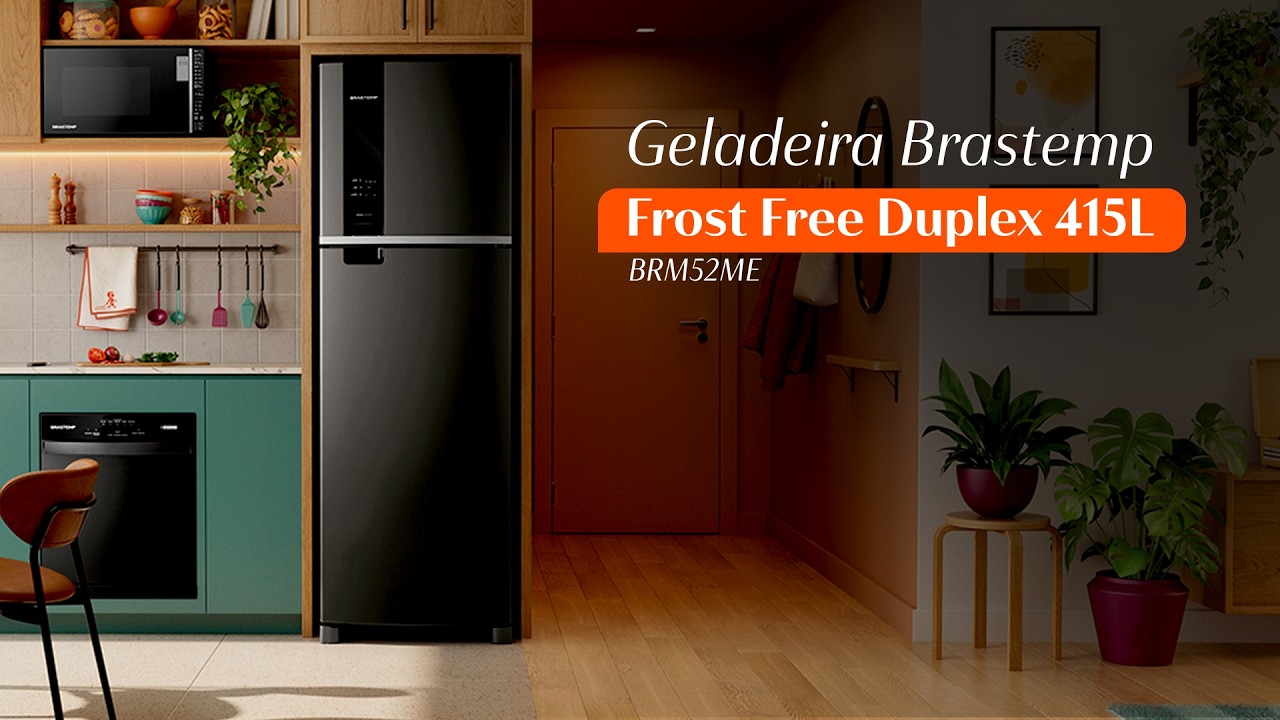 Geladeira Brastemp Frost Free Duplex 415L - BRM52