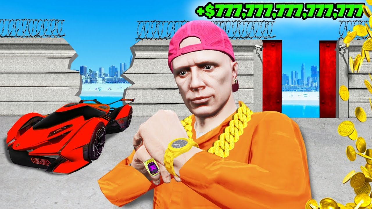 Ich BRECHE aus dem MILLIONÄR GEFÄNGNIS aus in GTA 5 RP!