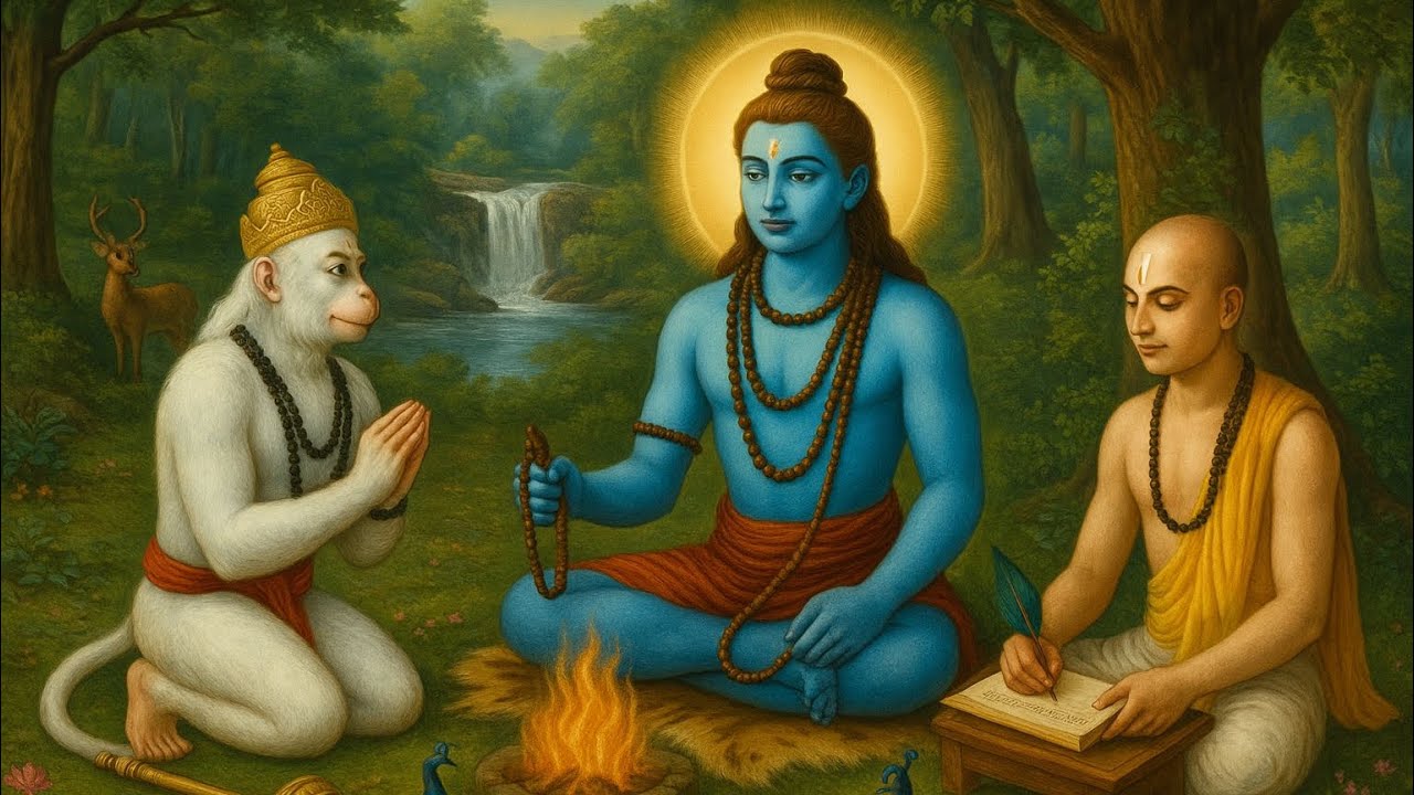 Baba Shri Chand Ji Asking Goswami Tulsidas Ji To Compose Hanuman Chalisa
