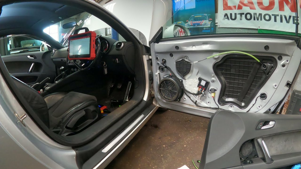 Audi TT drivers door module coding (after replacement)