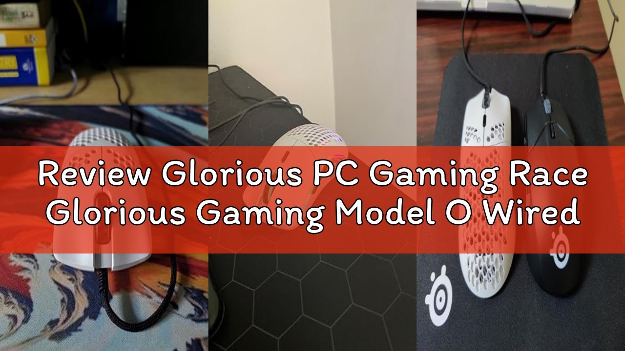 Review Glorious PC Gaming Race Glorious Gaming Model O Wired Gaming Mouse - 67g Superlight Honeycomb