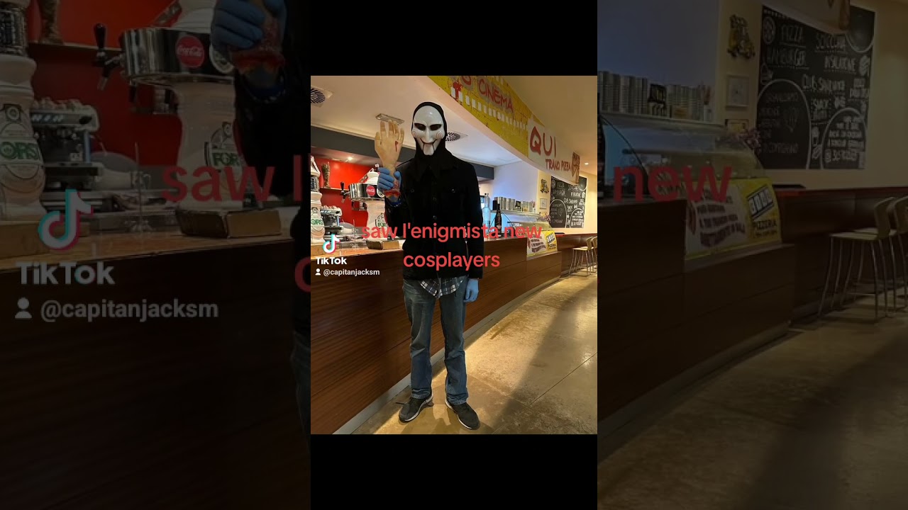 saw l'enigmista  new cosplayers helloween 2023