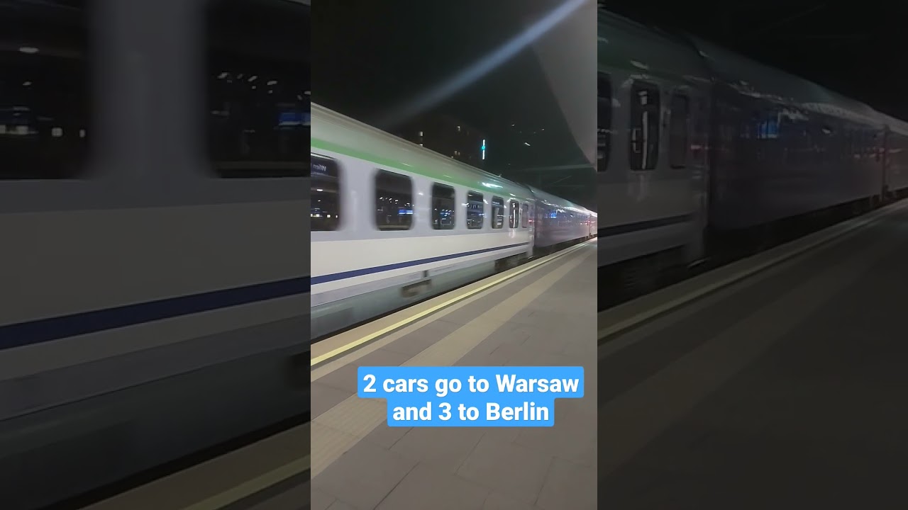Train Vienna to Berlin/Warsaw