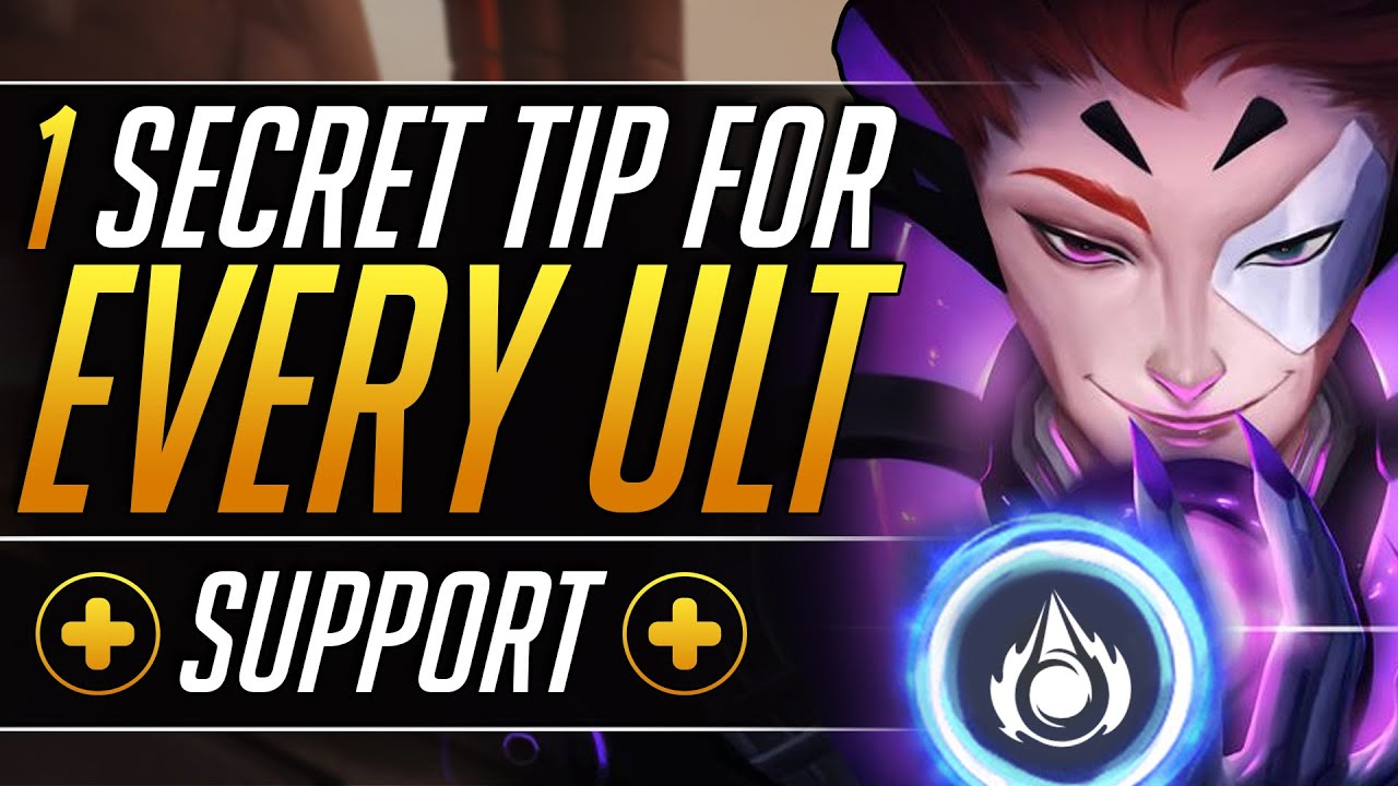 1 SECRET TIP for EVERY SUPPORT HERO - PRO ULTIMATE Tips and Tricks - Overwatch Grandmaster Guide