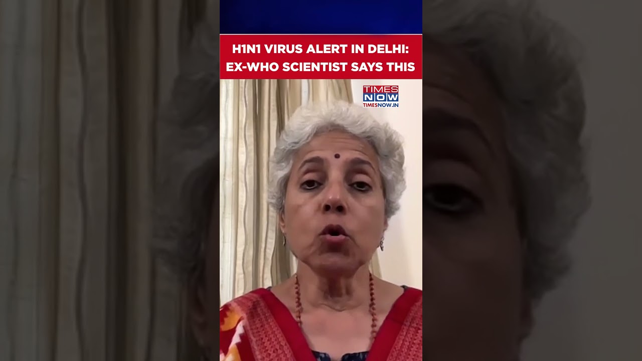 Ex-WHO Scientist Dr Soumya Swaminathan Talks On Rising Cases of H1N1 Virus In Delhi #shorts