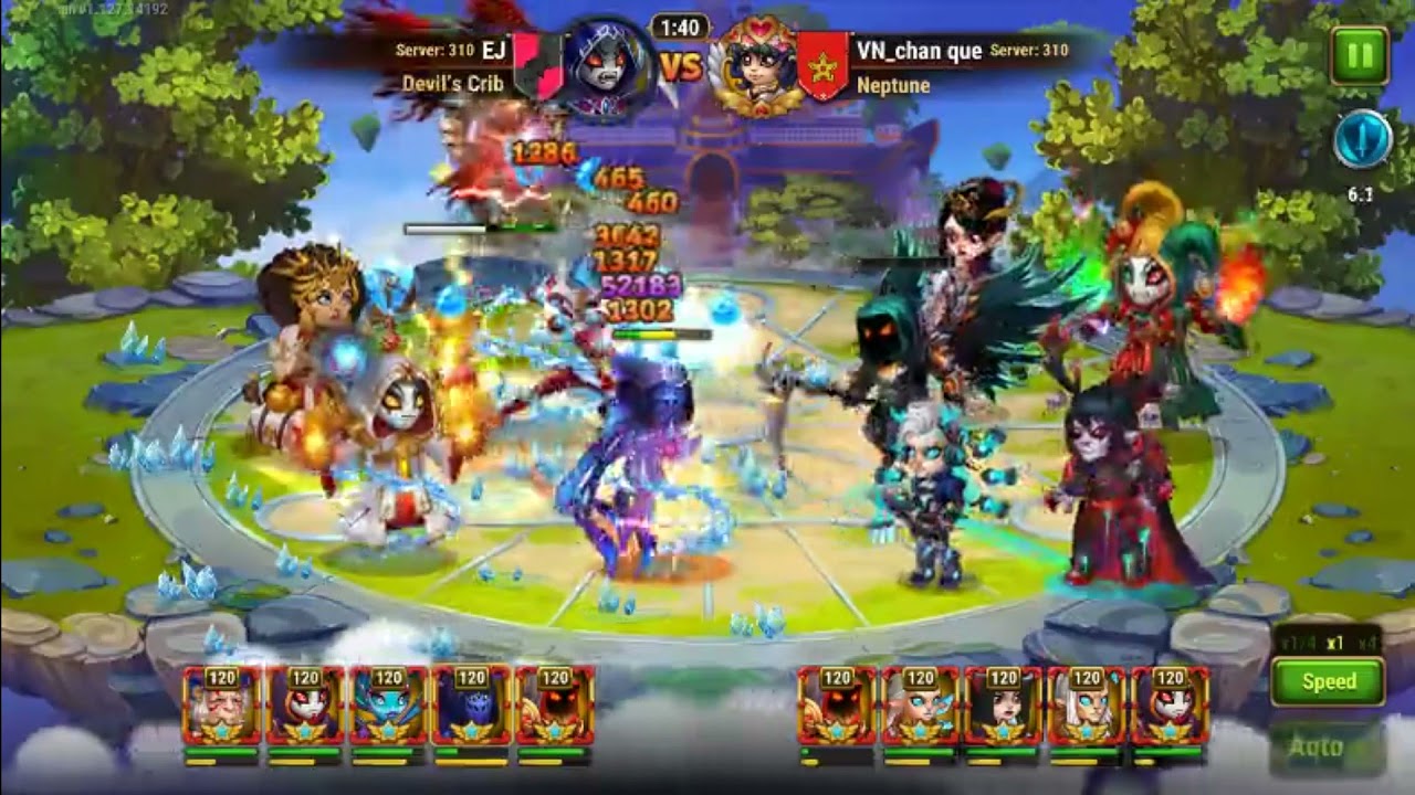 Hero Wars ! Karkh vs Twins