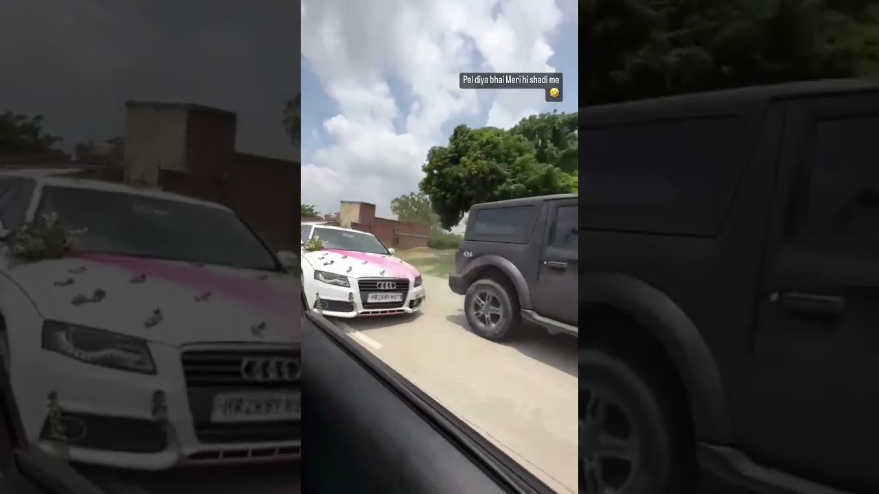 #thar vs #audi rash driving #trending #youtube #shorts