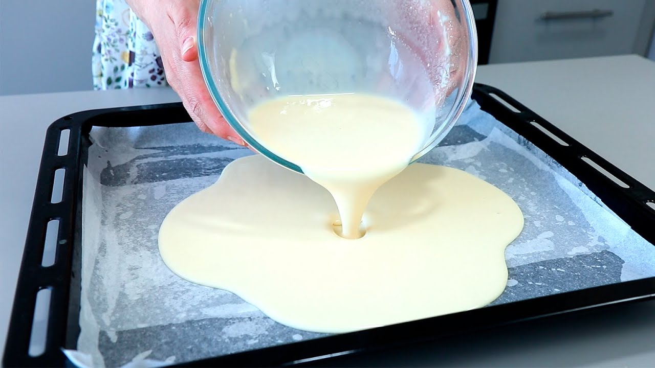 Новинка! За 5 минут! Блины из Духовки с Яблоком! Самый Ленивый Рецепт!