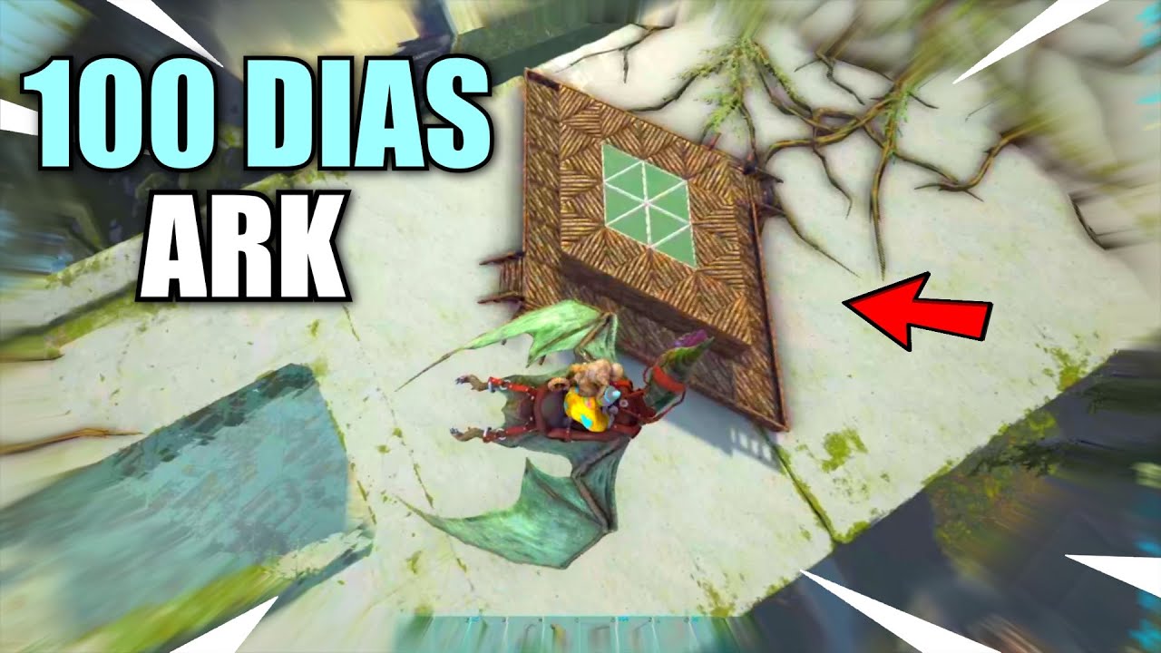 ¡SOBREVIVIENDO 100 DIAS en ARK Survival Evolved! MI HOGAR EXTINCTION #2
