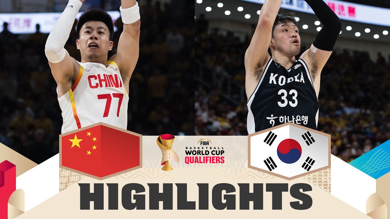 China 🇨🇳 v Korea 🇰🇷 |  Highlights | FIBA Basketball World Cup 2027 Asian Qualifiers