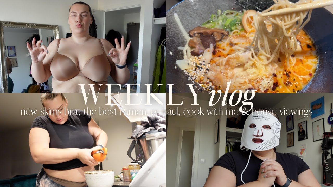 weekly vlog...finding my house, the best ramen & cook with me